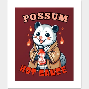 Hot sauce possum Posters and Art